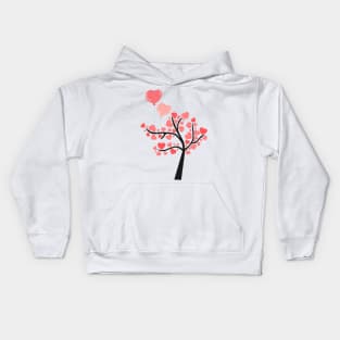 Tree of Hearts! Kids Hoodie